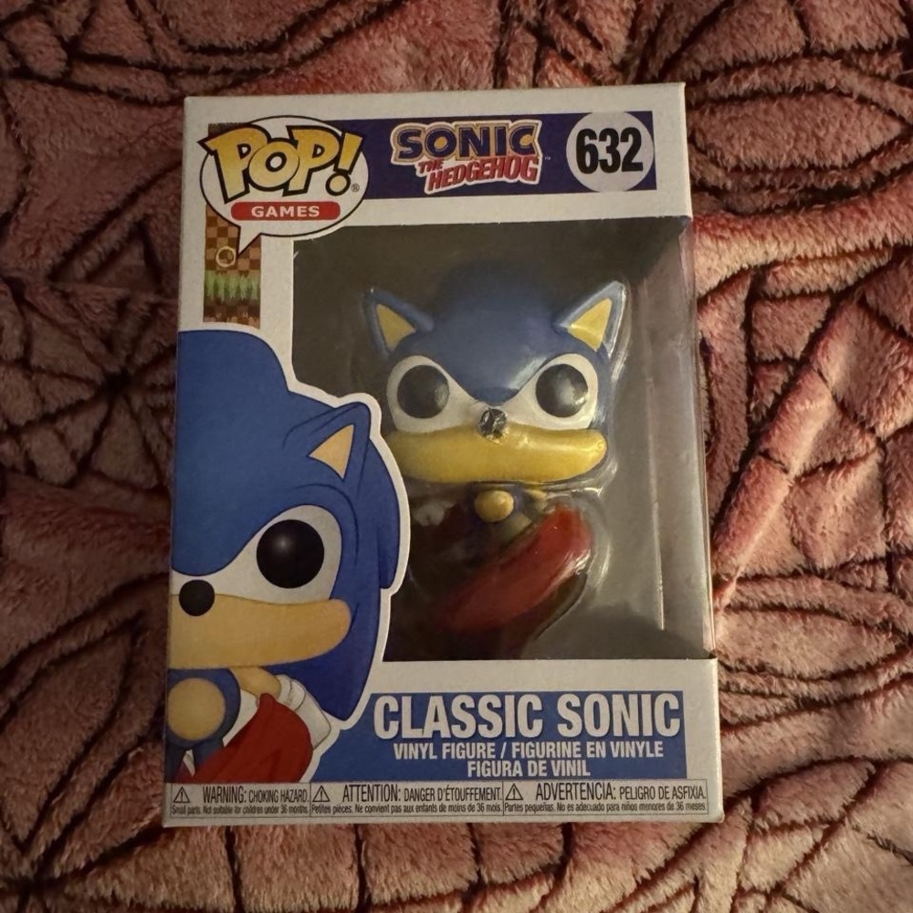 Funko Pop! Games Sonic the Hedgehog Classic Sonic 3.75" Vinyl Figure